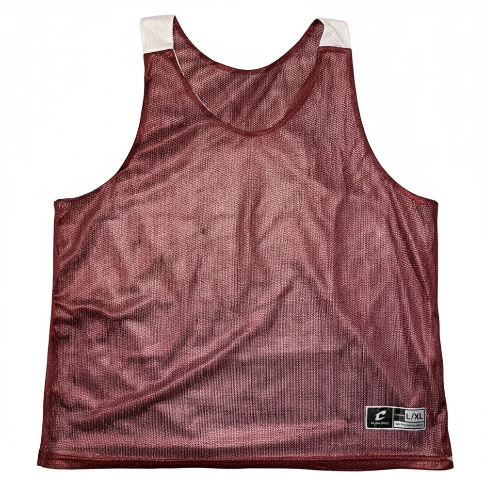 Woman Champro Maroon/White Mesh Reversible Jersey